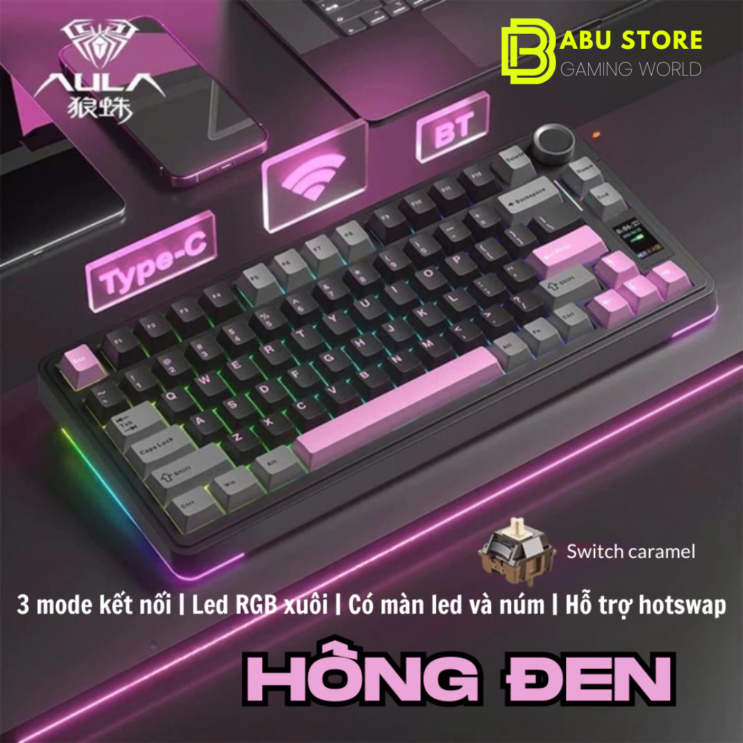 Bàn Phím Cơ AULA S75 Pro 