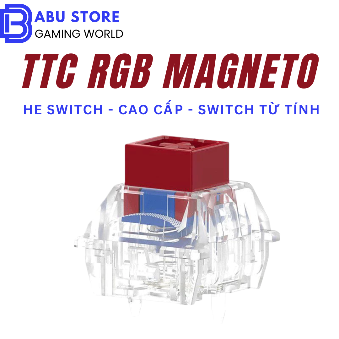 TTC Magneto  RGB |  Switch Hall Effect | Switch HE | Switch từ trường | Linear Switch từ cao cấp hiệu năng cao