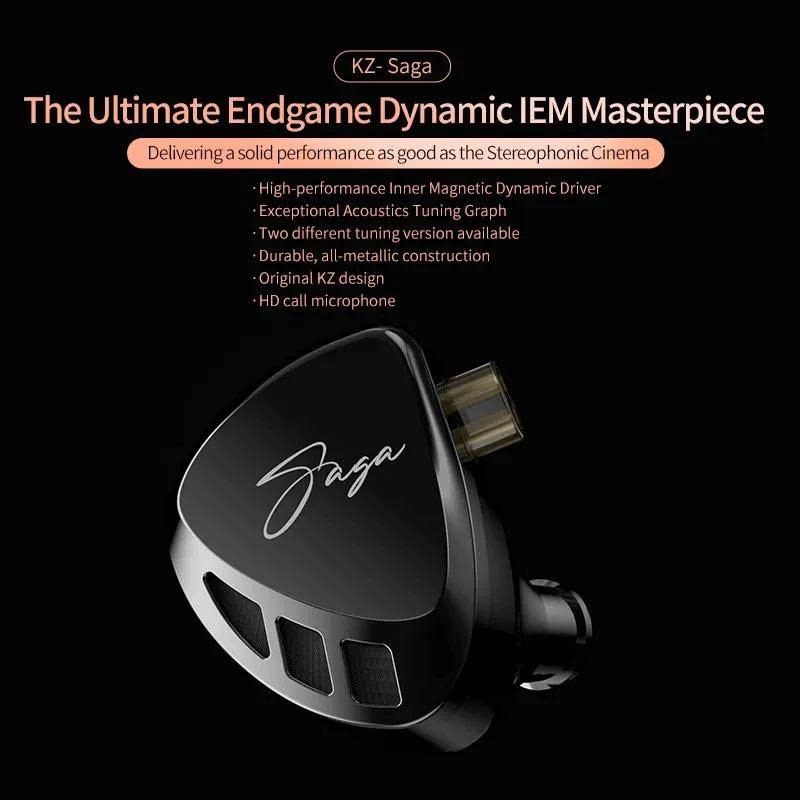 Tai nghe nhét tai IEM Bass KZ SAGA