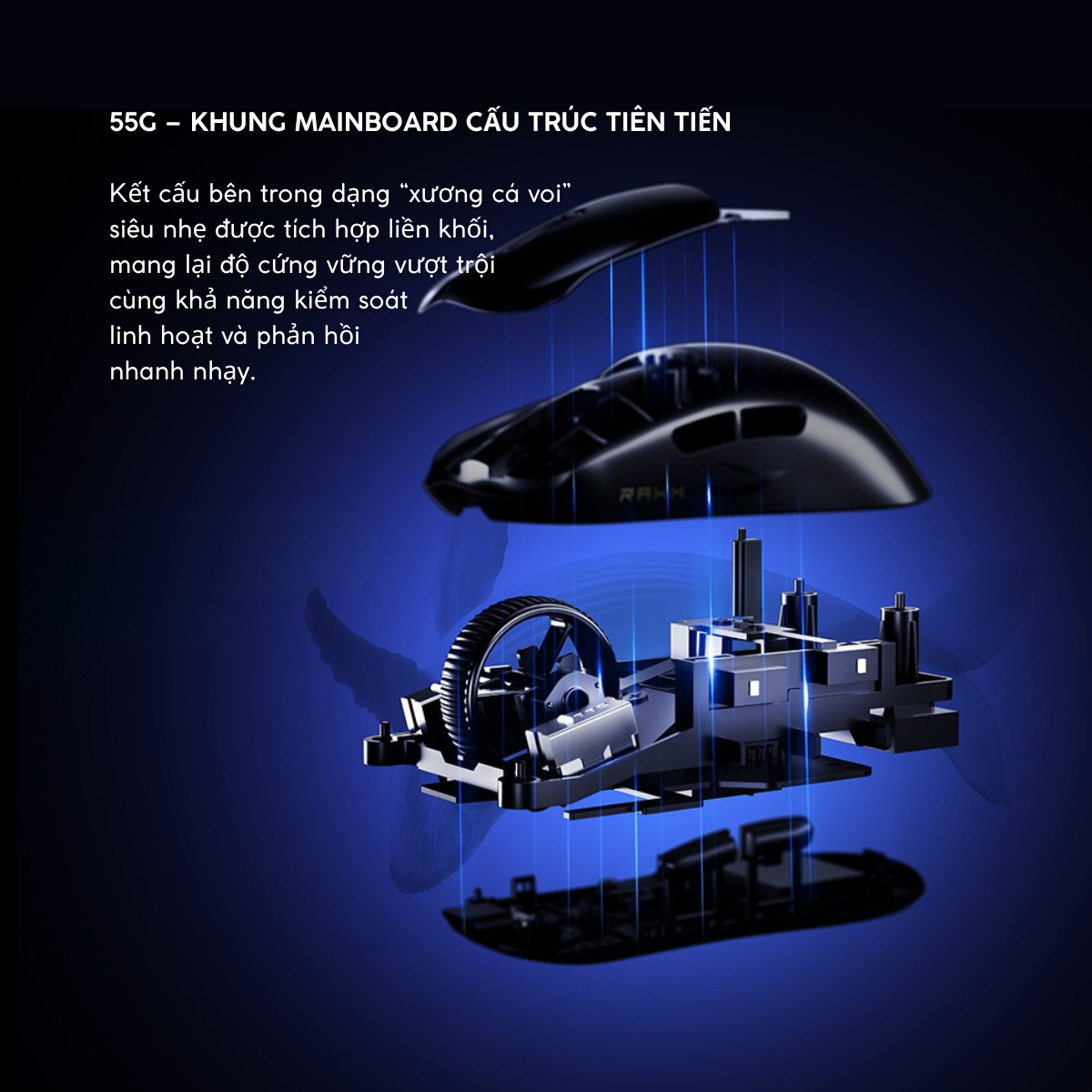 Chuột gaming Rawm Leviathan V4